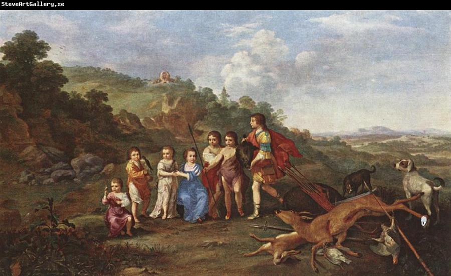 POELENBURGH, Cornelis van Children of Frederick V Prince Elector of Pfalz and King of Bohemia s